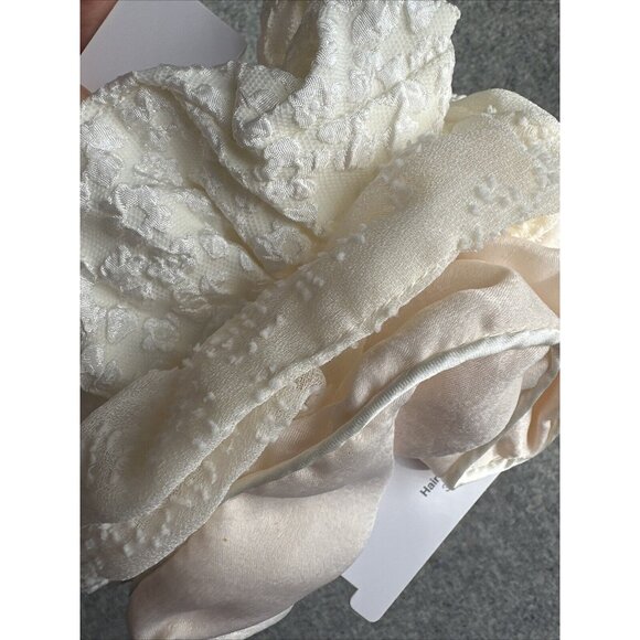 Time And Tru Hair Scrunchie Hair Band Set of 3 Cream Cottagecore Coquette Fairy - Picture 9 of 9